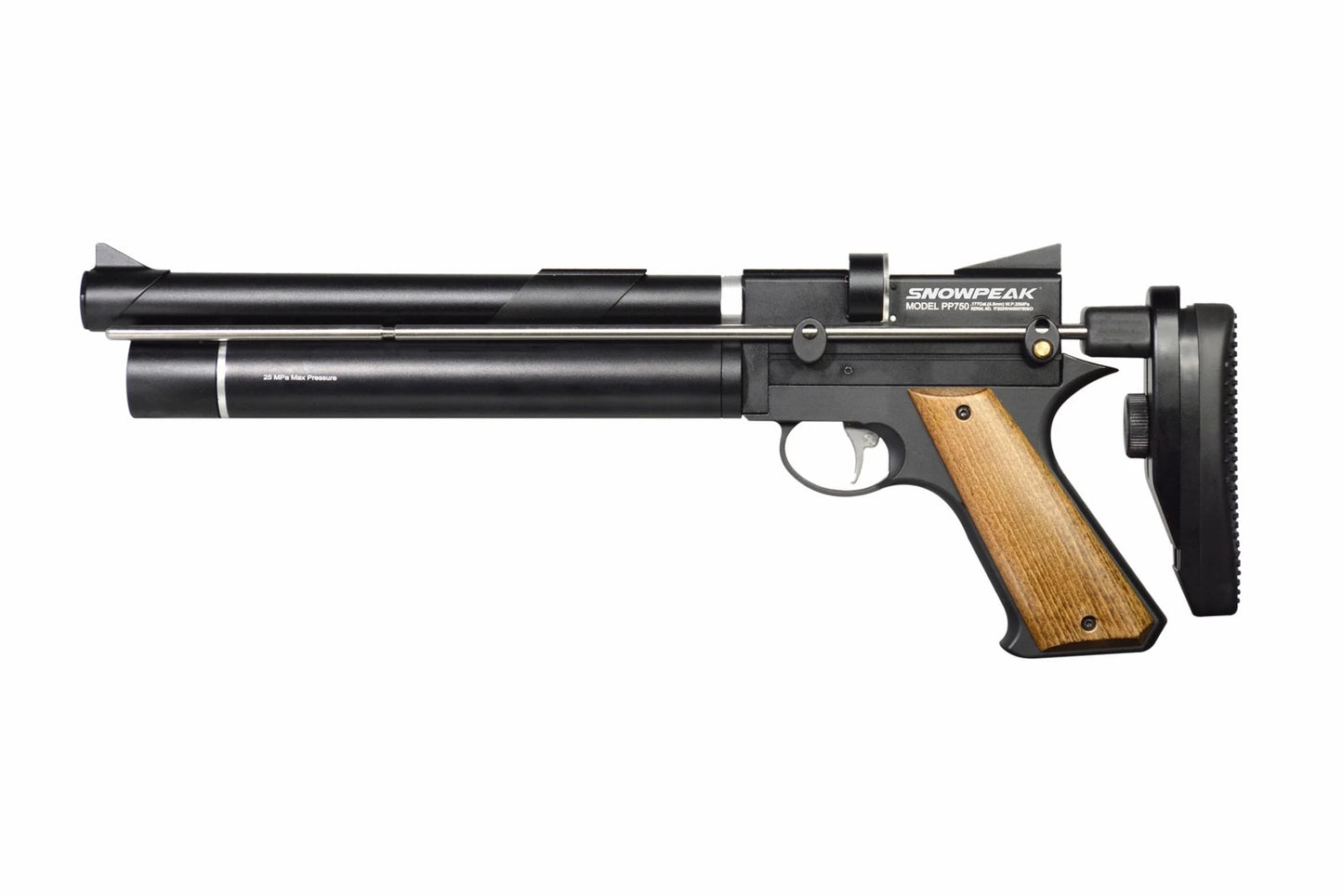 PCP Luftpistole airmaX PP750 4,5mm