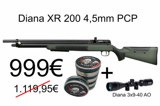 Diana XR 200 PCP OD Green 4,5 mm Luftgewehr