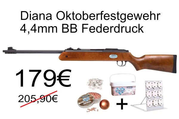Diana Oktoberfestgewehr 4,4mm Rundkugel