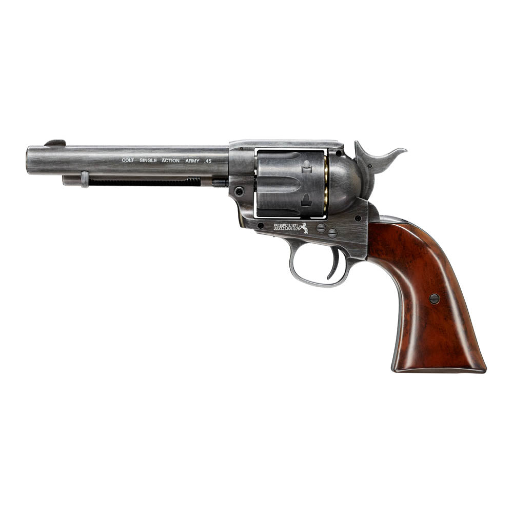 Revolver Colt Single Acion Army 45 4,5mm Diabolo oder BB + 2 Varianten