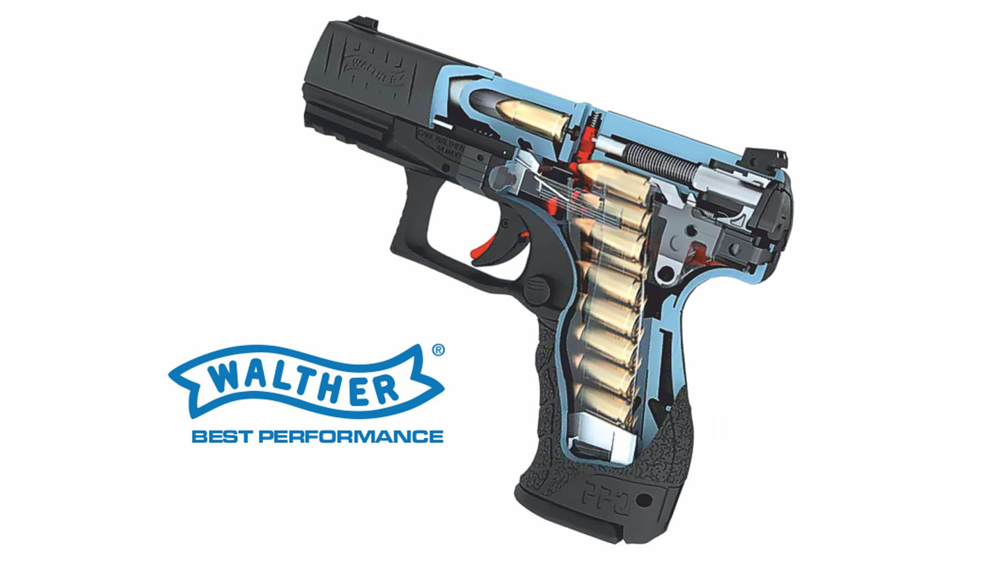 Walther PPQ M2 Tactical 4,6", .22 l.r., SD-Lauf 1/2" x 28 TPI, 12 Schuss